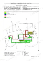case-ih-jx60-to-jx95-model-tractors-service-manual-6-62720-hydraulic-355.webp Case IH JX60, JX70, JX80, JX90, JX95 hydraulic lift circuit diagram showing oil flow paths and component identification.