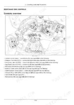 case-ih-luxxumtm-to-120-tractor-operator-manual-48108626-controls-98.webp Case IH Luxxum 100, 110, 120 right-hand side controls diagram and component identification list.