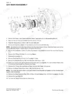 Case IH SPX4410, SPX Series Patriot Sprayer, C014 Main Disassembly procedure and exploded view of Torque-Hub components.