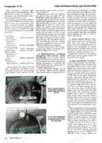 Case International 1190-1690 manual: pinion shaft, differential carrier, bevel gear adjustment, and transfer gearbox removal procedures.
