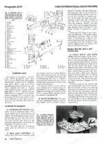 Case International 1190-1690 exploded view of Carraro front drive axle, pivot bushings, and final drive removal procedures.