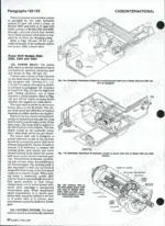 Case/international 2090, 2290, 2390, 2590, 2094, 2294, 2394, 2594 hydraulic circuit schematics and power shift cutaway view.