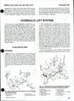 case-international-235-to-275-tractor-shop-manual-hydraulic-117-1.webp Case/international 235, 235H, 245, 255, 265, 275 hydraulic lift system maintenance, fluid, filter, and line diagrams.