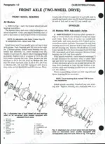 case-international-385-to-885-tractor-shop-manual-procedures-7.webp Case/international 385, 485, 585, 685, 885 front wheel bearing and spindle removal and installation procedures.