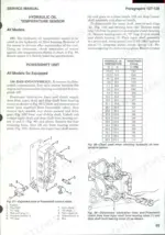 Case/international 5120, 5130, 5140 manual: Powershift control valve exploded view, sensor resistance table, and repair procedures.