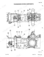 case-mx12-to-mx270-tractor-service-manual-rac-7-87830-exploded-view-367.webp Case MX12-MX270 transmission system components diagram showing valve and solenoid locations with numbered callouts.