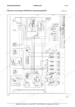 case-wx145-wx165-wx185-hydraulic-excavator-service-manual-9-91221-hydraulic-382.webp Case WX145, WX165, WX185 hydraulic circuit diagram for boom adjusting equipment and control valve system.