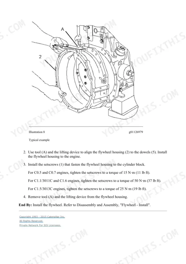 Caterpillar 216 repair manual