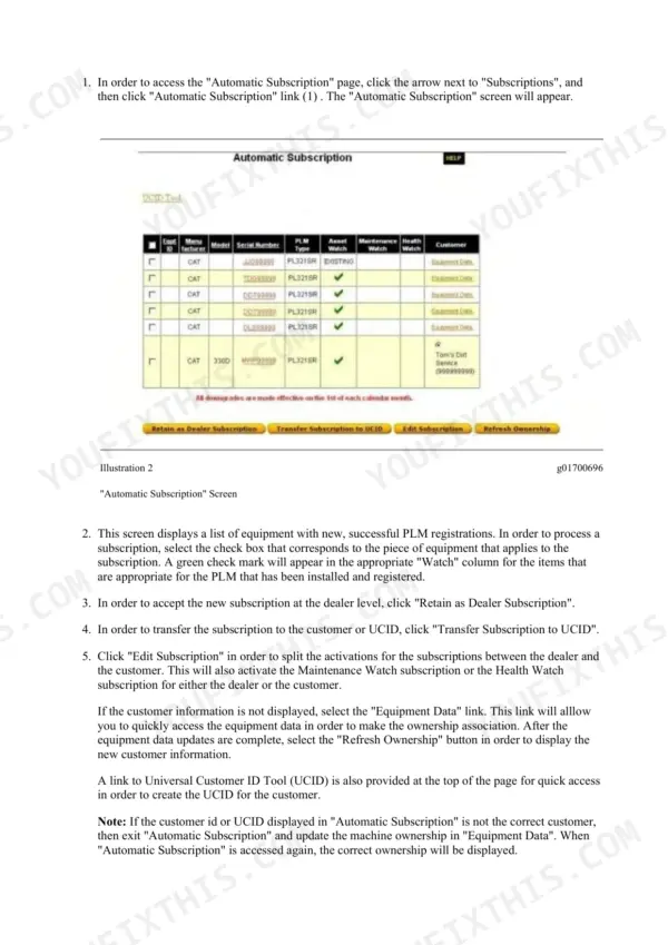 Caterpillar 216 repair manual