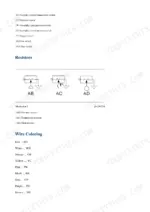 caterpillar-216b3-to-259b3-skid-steer-loader-multi-terrain-loader-compact-track-loader-service-manual-kenr9408-02-page-4.webp Caterpillar 216B3-259B3 electrical symbols for resistors, switches, and wire color codes legend.