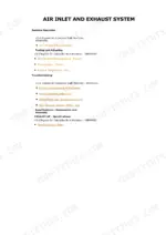 caterpillar-299d-compact-track-loader-repair-manual-gtc00001-up-air-inlet-and-exhaust-system-2-2.webp Caterpillar 299D Air Inlet and Exhaust System section index - turbocharger, NOx Reduction System and Diesel Particulate Filter topics for the C3.8 engine