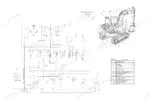 caterpillar-315-315l-repair-manual-4ym-6ym-excavator-hydraulic-schematic-main-2751.webp Caterpillar 315 315L full hydraulic schematic 104-9165 with 21-component legend