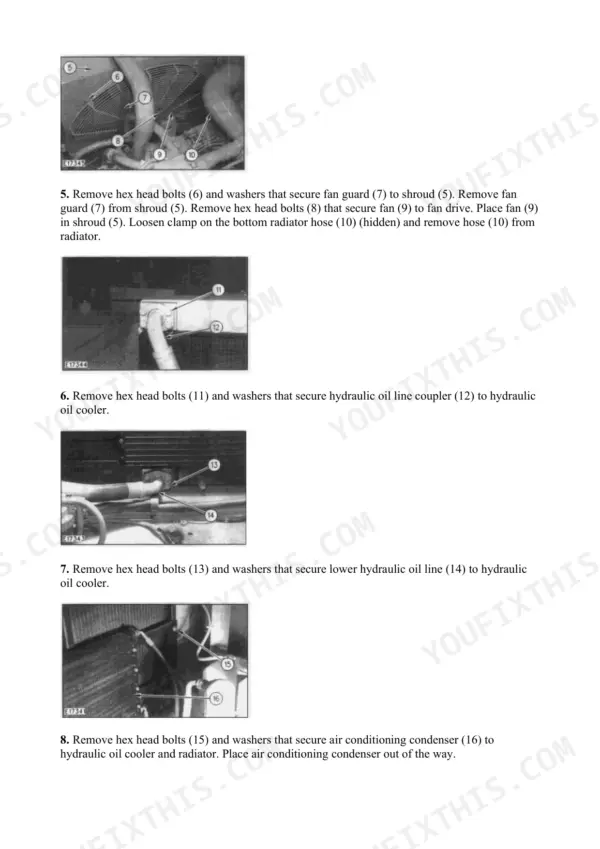 Caterpillar 330B L repair manual