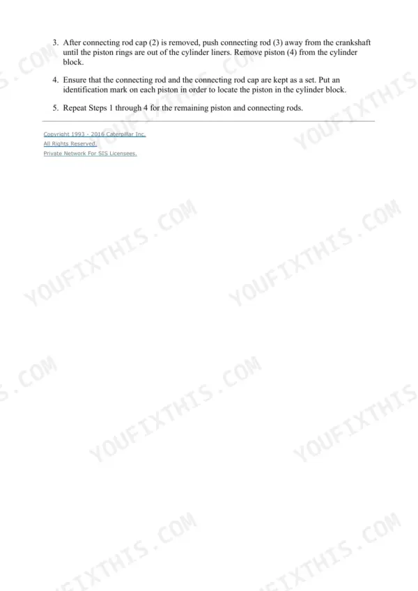 Caterpillar 350 repair manual