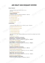 caterpillar-365b-series-ii-repair-manual-air-inlet-and-exhaust-system-2-1.webp Air Inlet and Exhaust System section opening for the 3176C and 3196 engine (RENR1222) with its systems operation and testing contents