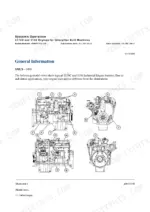 caterpillar-365b-series-ii-repair-manual-engine-arrangement-1627-1.webp Engine Arrangement general information page (media RENR1222-09) listing the machines this engine is installed in
