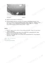 caterpillar-365b-series-ii-repair-manual-frame-and-body-1712-1.webp End of an engine installation procedure: access panels refitted and the hydraulic tank filled, capacity 310 L (81.9 US gal)