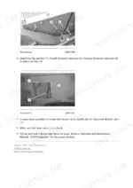 caterpillar-365b-series-ii-repair-manual-hydraulic-system-1961-1.webp End of a fuel system installation procedure: fuel line, clip and electrical connectors refitted