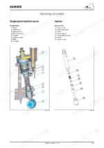 claas-atles-to-936-tractor-repair-manual-exploded-view-6.webp Claas Atles 906 926 936 exploded view of single-point injection pump and injector components.