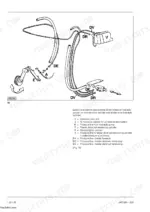 claas-jaguar-to-820-forage-harvester-repair-manual-jag-880-820-hydraulic-schematics-253.webp Claas JAGUAR 880-820 hydraulic diagram showing low-pressure pipeline connections for feeder and reverse drive cylinders.