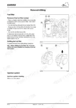 claas-nectis-to-267-tractor-repair-manual-00-11-302-370-procedures-47.webp Claas Nectis 217-267, 207 fuel filter removal and refitting procedure with diagrams of filter bracket and fastener 54.