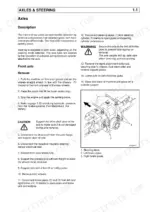 Claas Targo K50/K60/K70 front axle removal procedure and brake pipe diagram