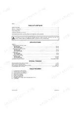 cnh-wx150-to-wx200m-wheeled-excavators-service-manual-cre-9-53961gb-specs-4.webp Cnh WX150, WX170, WX200, WX200M service manual page showing engine specifications, special torques, and required tools list.