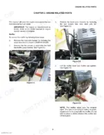 cub-cadet-i-series-residential-zero-turn-mower-shop-manual-769-03231-procedures-7.webp Cub Cadet I Series, I Series Riding Tractors, I1042/I1046/I1050, muffler removal procedure with photos of screws and cover