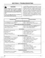 cub-cadet-i-series-residential-zero-turn-mower-shop-manual-769-03231-troubleshooting-96.webp Cub Cadet I Series, I Series Riding Tractors, I1042/I1046/I1050, EZT transaxle troubleshooting checklist table.