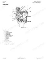 cummins-24-to-6taa-9004-engine-service-manual-rac-7-88622-exploded-view-15.webp Cummins 24 Valve, 8.3 Liter Engine, 6TAA-8304, 6TAA-9004, Case 24 Valve, 8.3 Liter Engine front view diagram and parts list.
