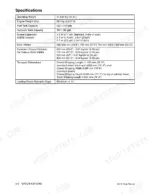 daewoo-330-iii-excavator-shop-manual-specs-28.webp Daewoo 330-III specifications table showing weights, bucket capacities, ground pressure, and transport dimensions.