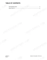daewoo-solar-140lc-v-hydraulic-excavator-shop-manual-023-00076e-wiring-608.webp Daewoo Solar 140LC-V shop manual table of contents page 2, listing general description and model specifications.