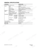 daewoo-solar-225ll-track-excavator-shop-manual-023-00078e-specs-57.webp Daewoo Solar 225LL, Solar 300LL general specifications table for engine, hydraulic pump, and performance data.