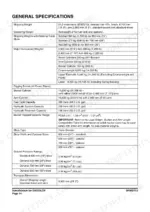 doosan-dx235lcr-hydraulic-excavator-shop-manual-950106-00081e-specs-70.webp Doosan DX235LCR general specifications table including weights, digging forces, capacities, shoe sizes, and ground pressure.