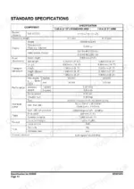 Doosan DX60R standard specifications table listing engine, hydraulic, performance, and dimension data for 1.48m and 1.9m arms.