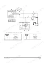 Doosan DX60R electric power circuit diagram showing battery, relay, fuse box, starter switch, and alternator wiring.