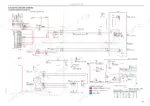 fiat-kobelco-e30sr-to-evolution-excavator-workshop-manual-604-13-250-00-wiring-133.webp Fiat Kobelco E30SR EVOLUTION, E35SR EVOLUTION, TNE engine: Electrical circuit diagram 1/2 showing battery, starter, and relays.