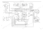 fiat-kobelco-e70sr-evolution-excavator-workshop-manual-604-13-252-00-hydraulic-117.webp Fiat Kobelco E70SR EVOLUTION hydraulic system schematic showing travel, swing, boom, arm, and bucket control circuits.