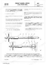 fiat-trattori-45-66-to-dtf-tractor-workshop-manual-603-54-228-02-exploded-view-20.webp Fiat 45-66 to 80-66 manual: Bevel pinion bearing adjustment procedure and universal gauge 293510 shim thickness diagrams.