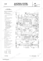 fiat-trattori-45-66-to-dtf-tractor-workshop-manual-603-54-228-02-wiring-122.webp Fiat 45-66 to 80-66 series tractor electrical system wiring diagram with components list and cable color code.