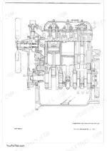 fiat-trattori-55-90-to-100-90-tractor-workshop-manual-603-54-241-00-exploded-view-55.webp Fiat 55-90, 60-90, 70-90, 80-90, 90-90, 100-90 engine longitudinal cross-section diagram showing pistons, crankshaft, and valves.