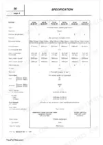 fiat-trattori-55-90-to-100-90-tractor-workshop-manual-603-54-241-00-specs-15.webp Fiat 55-90, 60-90, 70-90, 80-90, 90-90, 100-90 engine specification table including bore, stroke, displacement, and valve clearance.