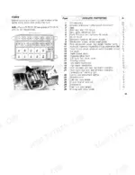 fiatagri-f-to-f130dt-tractor-operator-manual-06910169-specs-87.webp Fiatagri F 100-130 WINNER fuse box diagram, location photo, and table listing protected circuits and amperage ratings.