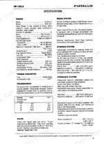fiatallis-fr-120-2-wheel-loader-service-manual-75314935-specs-21.webp FiatAllis FR120/FR120.2 Wheel Loader technical specifications table for engine, transmission, brakes, and hydraulics.