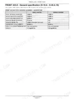 flexi-coil-1740-to-4350-air-cart-service-manual-gi-090v1-specs-246.webp Flexi-Coil 1740, 2340, 2640, 3450, 3850, 4350 front axle caster pivot housing assembly specifications table.