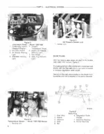 ford-1320-to-1720-tractor-service-manual-40132030-wiring-94.webp Ford 1320, 1520, 1620, 1715, 1720 electrical system: instrument panel, oil pressure sender, temperature sender, and glow plug diagrams.