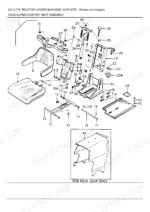 ford-335-to-535-tractor-loader-backhoe-parts-catalog-cab-parts-380.webp Ford 335, 420, 515, 532, 535, 2600, 3900, 4100, 4600, 5600, 5700, 6600, 7600, 6700, 7700, 4600SU, 6600C, 7600C, 233, 333, 231, 531, 420 3 Cyl exploded view of Super Comfort seat assembly components.
