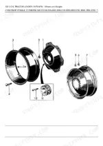 ford-335-to-535-tractor-loader-parts-catalog-drivetrain-parts-5.webp Ford 335, 420, 515, 532, 535, 2600, 3900, 4100, 4600, 5600, 5700, 6600, 7600, 6700, 7700, 4600SU, 6600C, 7600C, 233, 333, 231, 535 3 Cyl exploded view of rear wheel assembly components.
