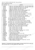 ford-445d-tractor-loader-parts-catalog-engine-parts-139.webp Ford 445D, 445D 3 CYL TRACTOR LOADER, 345C, 345D, 445C, 545C, 545D parts list for cylinder block and head engine components.