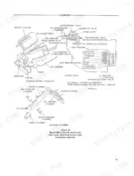 ford-550-555-tractor-backhoe-loader-service-manual-hydraulic-407.webp Ford 550, 555 Tractor Backhoe Loader hydraulic schematic showing loader and backhoe sectional valve circuits.